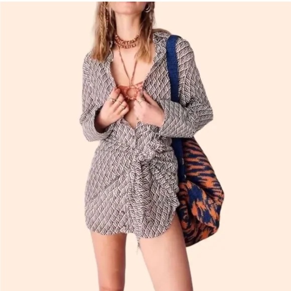 Free People Rikki Shirt Dress - Picture 3 of 9